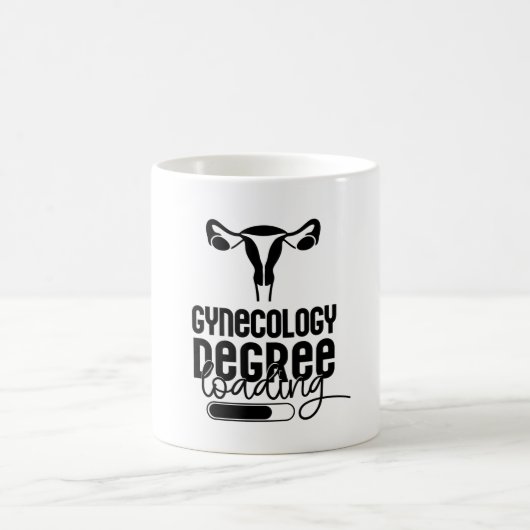 婦人科度負荷 コーヒーマグカップ (中央)