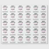 婦人科最高の医OBGYN on Town or City ラッピングペーパー (フラット)