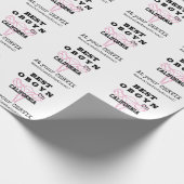 婦人科最高の医OBGYN on Town or City ラッピングペーパー (角)