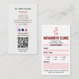 婦人科診療事業 | モダンアポイントメント 名刺