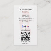 婦人科診療事業 | モダンアポイントメント 名刺 (正面)