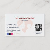 婦人科診療事業 | モダンアポイントメント 名刺 (正面)