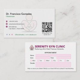 婦人科診療事業 | モダンアポイントメント 名刺