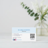 婦人科診療事業 | モダンアポイントメント 名刺 (スタンド正面)