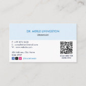 婦人科診療事業 | モダンアポイントメント 名刺 (正面)