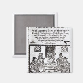 婦人議会1656年 マグネット (正面/裏面)