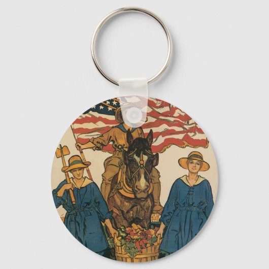 婦人陸軍 キーホルダー (正面)