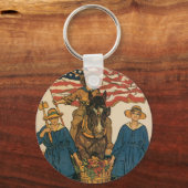 婦人陸軍 キーホルダー (正面)