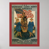 婦人陸軍 ポスター (正面)