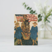 婦人陸軍 ポストカード (スタンド正面)