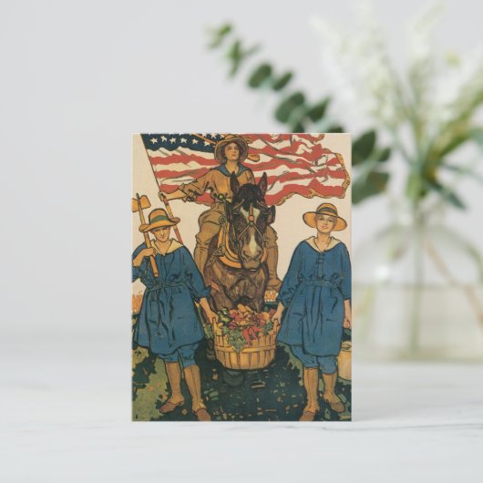 婦人陸軍 ポストカード (スタンド正面)