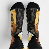 婦人靴下、アーバン美しい、グラフィッティ、アーバン・ガール。 ソックス (上部)