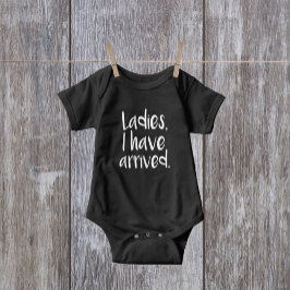 婦人、私は到着した ベビーボディスーツ