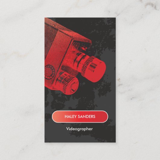 媒体のプロフェッショナルの映画製作者 名刺 (正面)