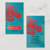 媒体のプロフェッショナルFilmaker 名刺 (正面/裏面)