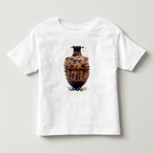 媒体ペインターによる赤姿のhydria、 トドラーTシャツ (正面)