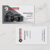 "媒体生産"のコンサルタント、フィルムの編集者、ビデオ 名刺 (正面/裏面)