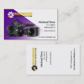 "媒体生産"のコンサルタント、フィルムの編集者、ビデオ 名刺 (正面/裏面)