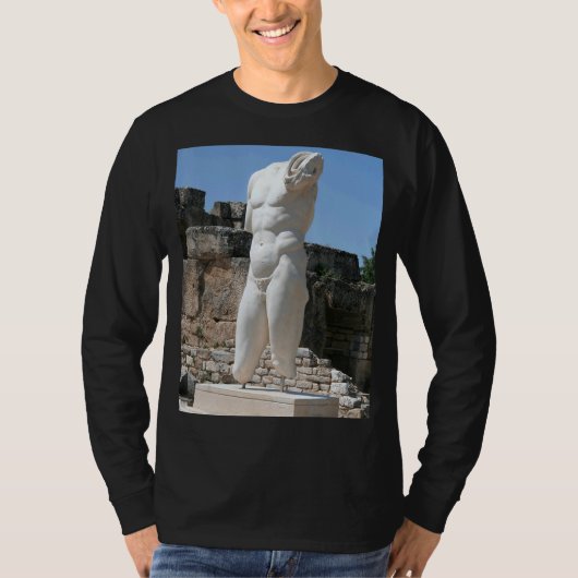 媚薬のコロサル胴体の像ハドリアヌス風呂 Tシャツ (正面)