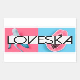 媚薬ステッカー 長方形シール