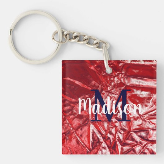 嫁パーソナライズされた女房に結婚贈り物 キーホルダー (正面)