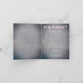 嫁入りおもしろいの可愛い猫が花嫁 招待状 (内部)