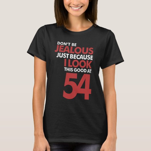嫉妬しない54 Tシャツ (正面)