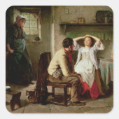 嫉妬と浮気 スクエアシール (正面)