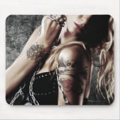 嫉妬のアートワークのマウスパッドを越えて マウスパッド (正面)