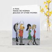 嫉妬の余地はない カード (黄色い花)