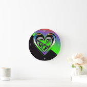 嫉妬の時計 ラウンド壁時計 (ホーム)