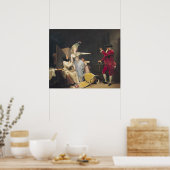 嫉妬の老人， 1791 ポスター (キッチン)