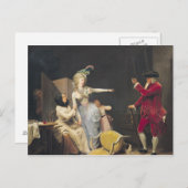 嫉妬の老人， 1791 ポストカード (正面/裏面)