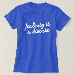嫉妬は病気です。 井戸を!すぐに得て下さい!! XOX Tシャツ