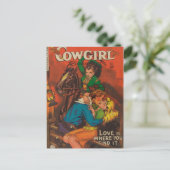 嫉妬女性のカーボーイ ポストカード (スタンド正面)