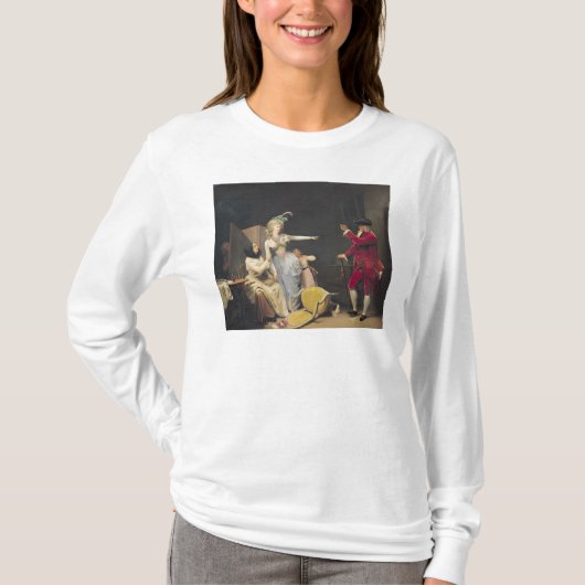 嫉妬深い老人1791年 Tシャツ (正面)