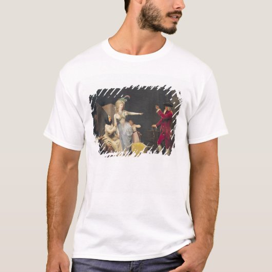 嫉妬深い老人1791年 Tシャツ (正面)