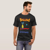嫌々に歌う猫 Tシャツ (正面フル)