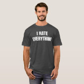 嫌いなものだらけのおもしろTシャツ Tシャツ (正面フル)