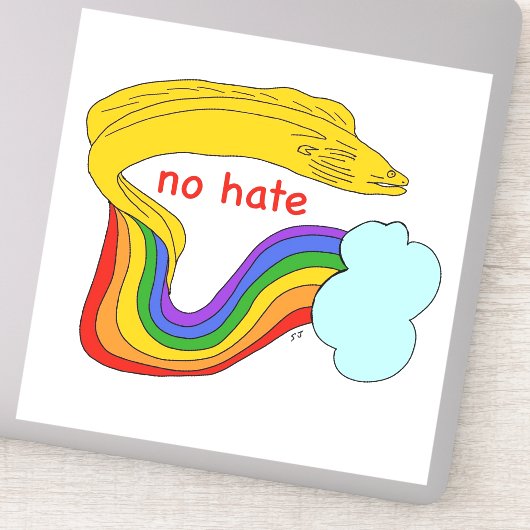 嫌いなモレイウナギのシール シール (詳細)