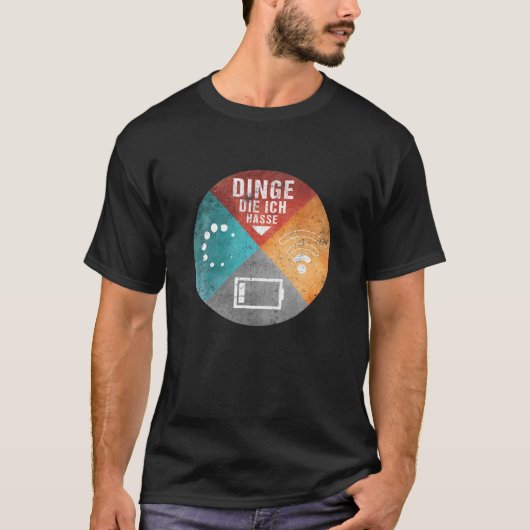 「嫌いな事」 | PCギークコーディングおたくプロおもしろいグラム Tシャツ (正面)
