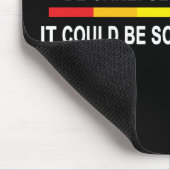 嫌いな人には気を付けなさい マウスパッド (コーナー)