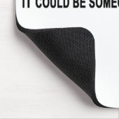 嫌いな人には気を付けなさい マウスパッド (コーナー)