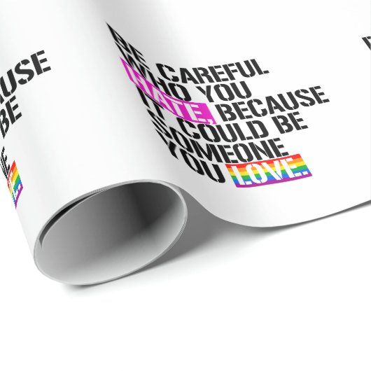 嫌いな人には気を付けなさい ラッピングペーパー (ロールコーナー)