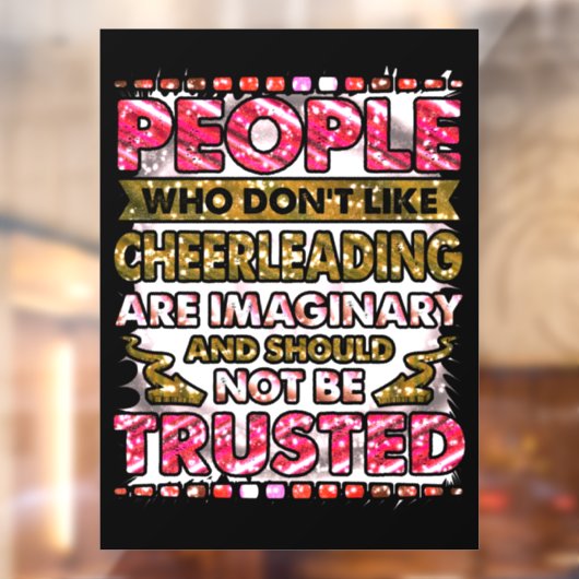 嫌いな人を信用しないチアリーティング ウィンドウサイン (シート2)