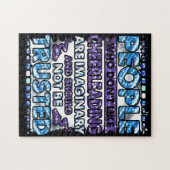 嫌いな人を信用しないチアリーティング ジグソーパズル (横)