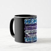 嫌いな人を信用しないチアリーティング マグカップ (正面左)