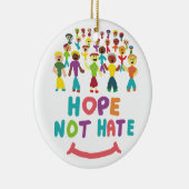 嫌いにならないよう願う セラミックオーナメント (右)