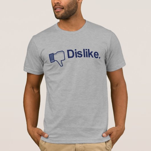 嫌いステッカー Tシャツ (正面)