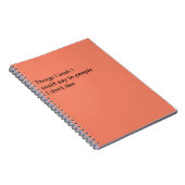 嫌おもしろいな人 ノートブック (右側)